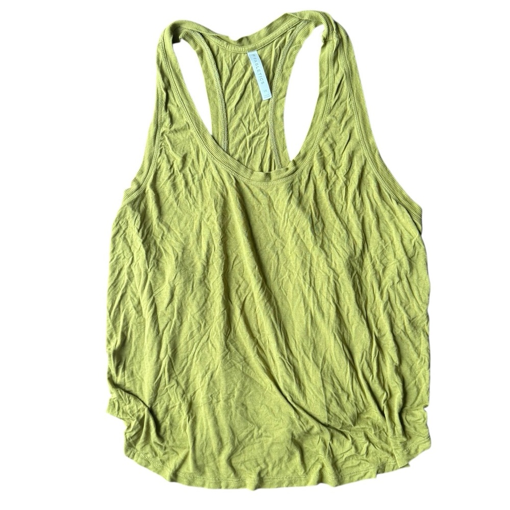Fabletics Lime Green Racerback Tank Top Size 1X 🌼5 for 25🌼